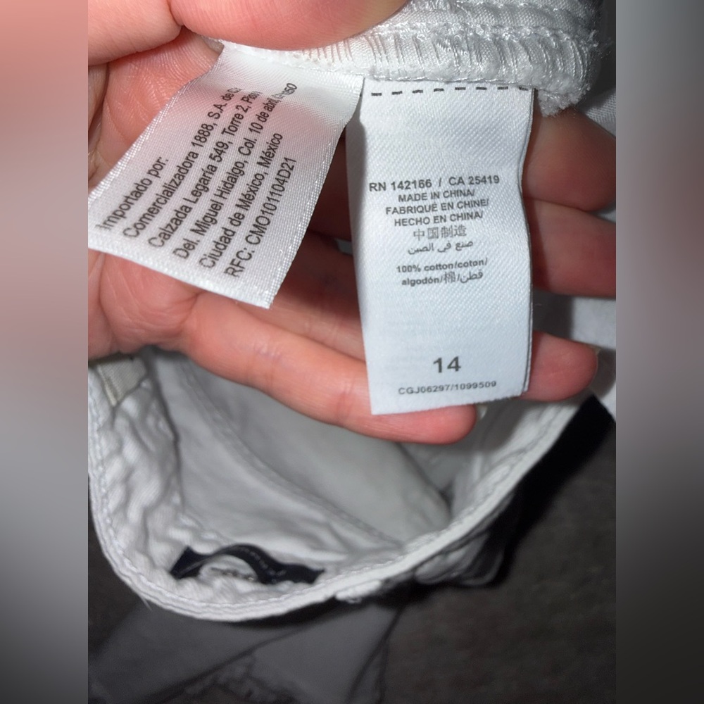 Habitual Girl Shorts, 14, White - Picture 5 of 6